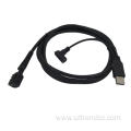 ODM/OEM Double Usb Dc Jack Plug Power Cable